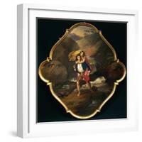 Paolo and Virginia, 1850-1874-Angelo Inganni-Framed Giclee Print