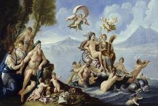 Triumph of Neptune and Amphitrite-Paolo de Matteis-Stretched Canvas