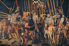 Rout of St Roman (Battle of St Roman)-Paolo di Dono (Uccello)-Mounted Premium Giclee Print