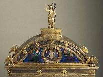 Reliquary of Libretto in Enameled Silver Gilt, Detail, by Paolo Di Giovanni Sogliani-Paolo di Giovanni Sogliani-Giclee Print