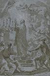 Saint Philippe de Néri célébrant la messe-Paolo Di Matteis-Framed Giclee Print