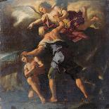 The Sacrifice of Isaac-Paolo Di Matteis-Framed Stretched Canvas