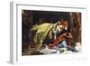 Paolo et Francesca, 1870-Alexandre Cabanel-Framed Giclee Print