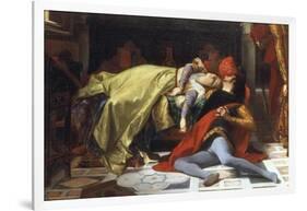 Paolo et Francesca, 1870-Alexandre Cabanel-Framed Giclee Print