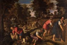 Paolo Fiammingo / 'The mowing and shearing, or The Summer', Second half 16th century, Flemish Sc...-Paolo Fiammingo-Poster