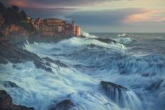 CHASING THE SEA STORM-Paolo Lazzarotti-Mounted Photographic Print