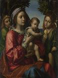 The Virgin and Child, St. John the Baptist and an Angel-Paolo Morando-Giclee Print