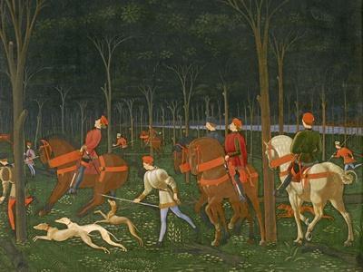 The Hunt in the Forest, C.1465-70 (Detail)