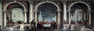 Christ in the House of Simon, late 17th-early 18th century-Veronese-Giclee Print
