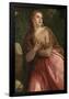 Paolo Veronese / 'Penitent Mary Magdalene', 1583, Italian School, Oil on canvas, 115,4 cm x 91,5...-PAOLO VERONESE-Framed Poster