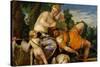 Paolo Veronese / 'Venus and Adonis', ca. 1580, Italian School, Oil on canvas, 162 cm x 191 cm, ...-PAOLO VERONESE-Stretched Canvas