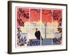 Paon Sur La Table, 1985-Marie Hugo-Framed Giclee Print