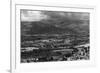 Paonia, Colorado - West End Panoramic-Lantern Press-Framed Premium Giclee Print