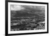 Paonia, Colorado - West End Panoramic-Lantern Press-Framed Premium Giclee Print