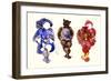 Papa Bear Paper Doll-Zelda Fitzgerald-Framed Art Print