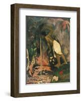 Papa Moe, L'Eau Myst?euse, Mysterious Water, 1893-Paul Gauguin-Framed Giclee Print