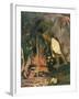 Papa Moe, L'Eau Myst?euse, Mysterious Water, 1893-Paul Gauguin-Framed Giclee Print