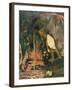 Papa Moe, L'Eau Myst?euse, Mysterious Water, 1893-Paul Gauguin-Framed Giclee Print