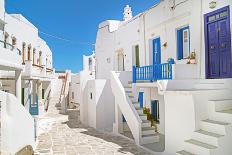 Traditional Greek Door on Sifnos Island, Greece-papadimitriou-Framed Photographic Print