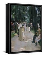 Papageienallee, 1902-Max Liebermann-Framed Stretched Canvas