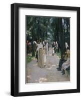 Papageienallee, 1902-Max Liebermann-Framed Giclee Print