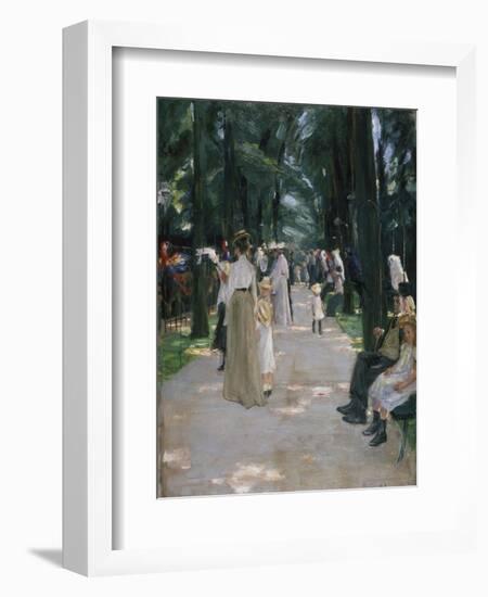 Papageienallee, 1902-Max Liebermann-Framed Giclee Print