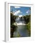 Papakorito Falls at Aniwaniwa, Lake Waikaremoana, North Island, New Zealand-Don Smith-Framed Photographic Print