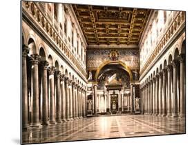 Papal Basilica of St Paul Outside the Walls, 1890s-Science Source-Mounted Giclee Print