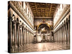 Papal Basilica of St Paul Outside the Walls, 1890s-Science Source-Stretched Canvas