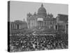 Papal Benediction at St. Peter's Basilica-null-Stretched Canvas