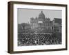 Papal Benediction at St. Peter's Basilica-null-Framed Premium Photographic Print