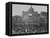 Papal Benediction at St. Peter's Basilica-null-Framed Stretched Canvas