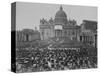 Papal Benediction at St. Peter's Basilica-null-Stretched Canvas