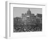 Papal Benediction at St. Peter's Basilica-null-Framed Photographic Print