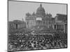 Papal Benediction at St. Peter's Basilica-null-Mounted Photographic Print