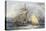 Papal Galleys and Ships of War, c.1850-Charles Hamilton Smith-Stretched Canvas