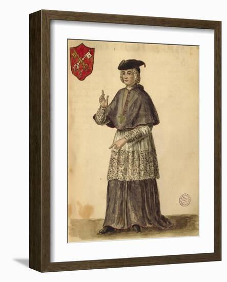 Papal Legate at Serenissima-Jan van Grevenbroeck-Framed Giclee Print