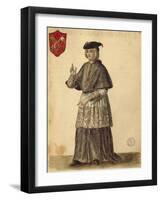 Papal Legate at Serenissima-Jan van Grevenbroeck-Framed Giclee Print