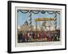 Papal Pageant in Front of St. Peter's-null-Framed Giclee Print