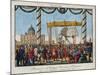 Papal Pageant in Front of St. Peter's-null-Mounted Giclee Print