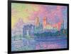 Papal Palace at Avignon-Paul Signac-Framed Art Print