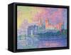 Papal Palace at Avignon-Paul Signac-Framed Stretched Canvas