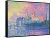 Papal Palace at Avignon-Paul Signac-Framed Stretched Canvas