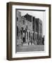 Papal Palace, Avignon, France, 1937-Martin Hurlimann-Framed Giclee Print