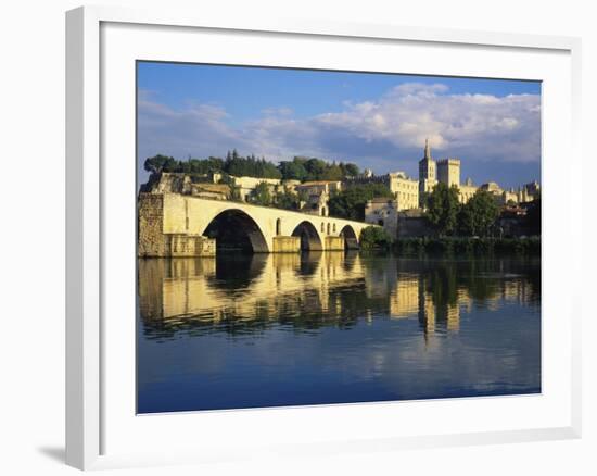 Papal Palace, Avignon, Vaucluse, Provence-Alpes-Cote D'Azur, France-John Miller-Framed Photographic Print