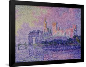 Papal Palace in Avignon, c.1900-Paul Signac-Framed Giclee Print