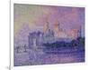 Papal Palace in Avignon, c.1900-Paul Signac-Framed Giclee Print