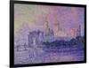 Papal Palace in Avignon, c.1900-Paul Signac-Framed Giclee Print