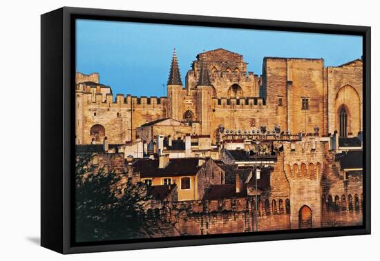 Papal Palace of Avignon-null-Framed Stretched Canvas