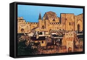 Papal Palace of Avignon-null-Framed Stretched Canvas